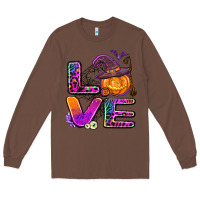 Chestnut halloween love Long Sleeve Tee - AdoDesignShop