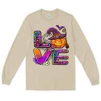 Mushroom halloween love Long Sleeve Tee - AdoDesignShop