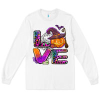 White halloween love Long Sleeve Tee - AdoDesignShop