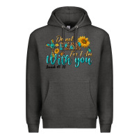 Charcoal Heather do not fear for i am with you Premium Hoodie - BundleAndBundleShop