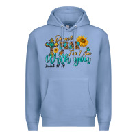 Colony Blue do not fear for i am with you Premium Hoodie - BundleAndBundleShop
