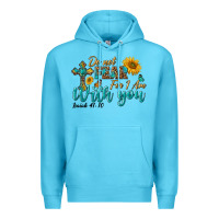 Ocean Blue do not fear for i am with you Premium Hoodie - BundleAndBundleShop