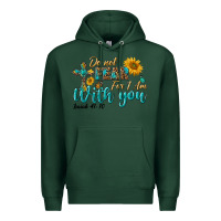 Sports Green do not fear for i am with you Premium Hoodie - BundleAndBundleShop