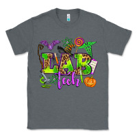 Charcoal Heather lab tech halloween Classic Tee - AdoDesignShop