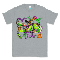 Heather Grey lab tech halloween Classic Tee - AdoDesignShop