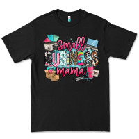 Black small business mama Premium Tee - BarkalooDesign