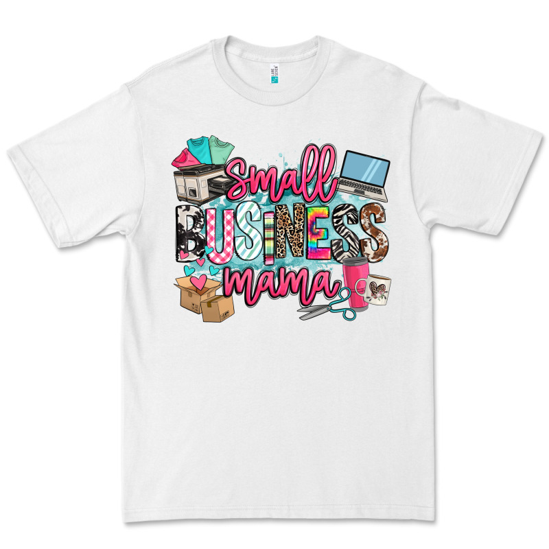 Small Business Mama Premium Tee by BarkalooDesign | Teevron
