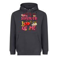 Smoke my teacher survived 100 days of me Heavyweight Hoodie - MaliasSmallBusiness