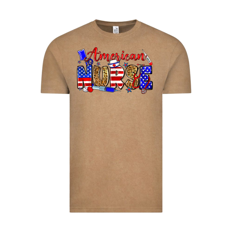 American Nurse Vintage Tee by Zillion Design Studio | Teevron
