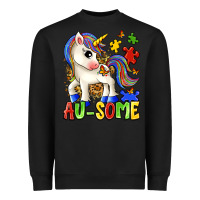 Black au some unicorn Heavyweight Sweatshirt - Zillion Design Studio