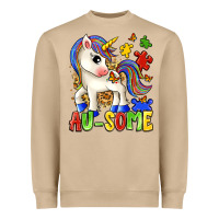 Au Some Unicorn Heavyweight Sweatshirt | Teevron