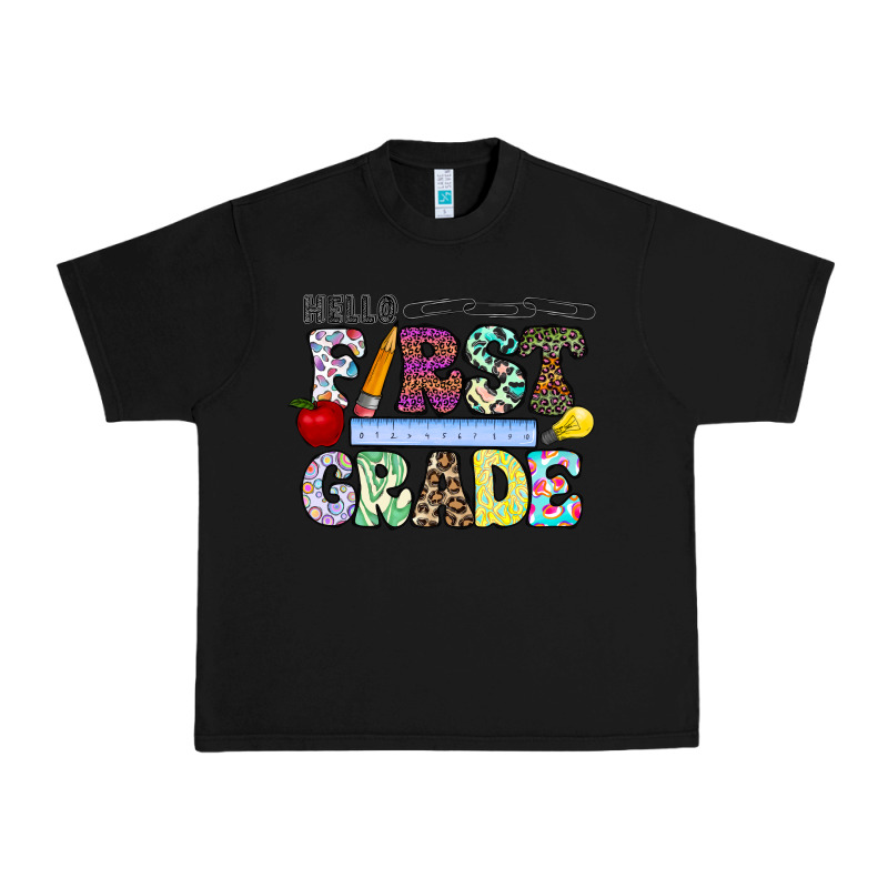 Hellofirstgrade Urban Heavy Tee by CowhideDigitalArt | Teevron