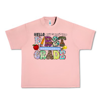 Salmon hellofirstgrade Urban Heavy Tee - CowhideDigitalArt