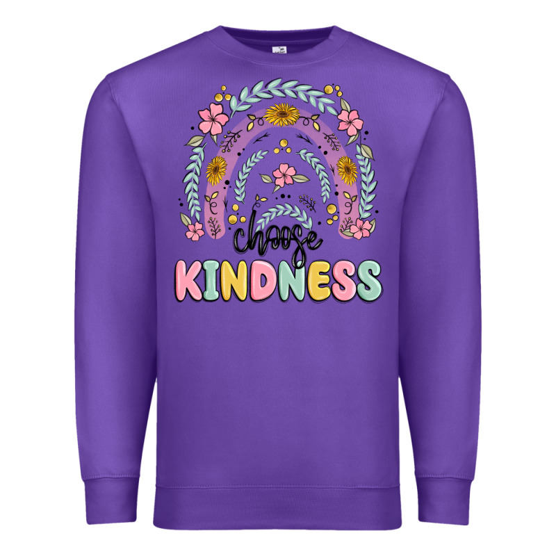 Choose Kindness Premium Sweatshirt by MaliasSmallBusiness | Teevron