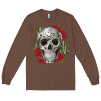 Chestnut skull cactus Long Sleeve Tee - JahusDesignShop
