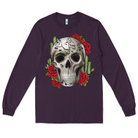 Plum skull cactus Long Sleeve Tee - JahusDesignShop