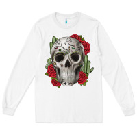 White skull cactus Long Sleeve Tee - JahusDesignShop