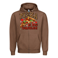 Chestnut pizza is my valentine Zipper Hoodie - AdoDesignShop