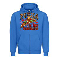 True Royal pizza is my valentine Zipper Hoodie - AdoDesignShop