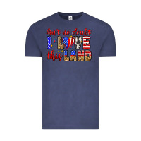 Vintage Denim ain't no doubt i love this land Vintage Tee - Zillion Design Studio