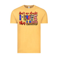 Vintage Mustard ain't no doubt i love this land Vintage Tee - Zillion Design Studio