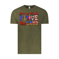 Vintage Olive ain't no doubt i love this land Vintage Tee - Zillion Design Studio