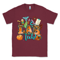Burgundy lab tech fall Classic Tee - AdoDesignShop