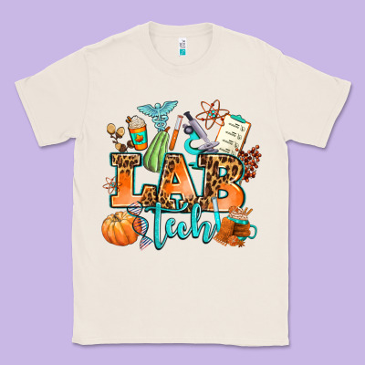 Lab Tech Fall Classic Tee Designed By Adodesignshop