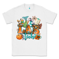 White lab tech fall Classic Tee - AdoDesignShop