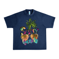 Navy salty beach Urban Heavy Tee - SublimationCraftShop