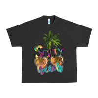 Pigment Black salty beach Urban Heavy Tee - SublimationCraftShop