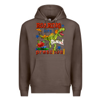 Coffee roaring into preschool Premium Hoodie - BundleAndBundleShop