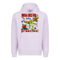 Lilac roaring into preschool Premium Hoodie - BundleAndBundleShop