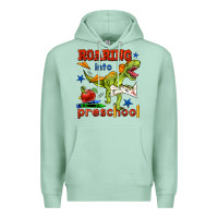 Seafoam roaring into preschool Premium Hoodie - BundleAndBundleShop