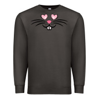 Smoke bunny face easter Premium Sweatshirt - MaliasSmallBusiness