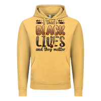Vintage Mustard i teach black lives and they matter Vintage Hoodie - Zillion Design Studio