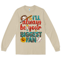 Mushroom i'll always be your biggest fan baseball Long Sleeve Tee - BundleAndBundleShop