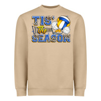 Mushroom tis' the season volleyball Heavyweight Sweatshirt - Zillion Design Studio