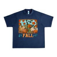 Navy it's fall y'all Urban Heavy Tee - HRA Design Shop