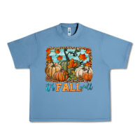 Pebble Blue it's fall y'all Urban Heavy Tee - HRA Design Shop