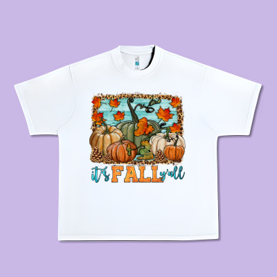 It's Fall Y'all Urban Heavy Tee Designed By Hra Design Shop