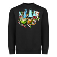 Black laboratory Heavyweight Sweatshirt - texasbilliewilder