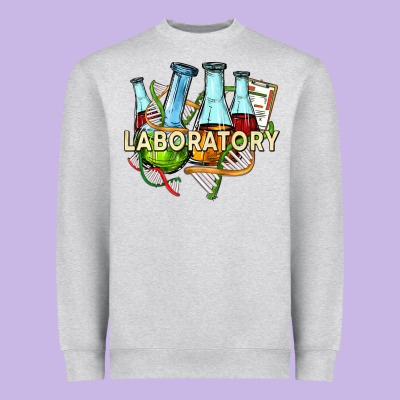 Laboratory Heavyweight Sweatshirt Designed By Texasbilliewilder
