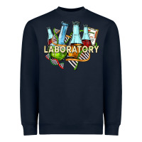 Navy laboratory Heavyweight Sweatshirt - texasbilliewilder