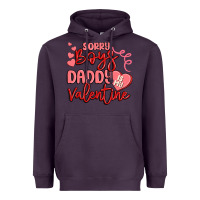 Plum sorry boys daddy is my valentine Heavyweight Hoodie - MaliasSmallBusiness