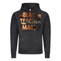Vintage Black black teacher magic Vintage Hoodie - Zillion Design Studio