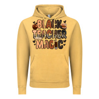 Vintage Mustard black teacher magic Vintage Hoodie - Zillion Design Studio