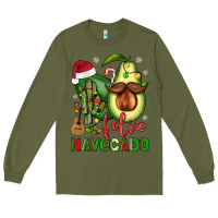 Army Green feliz navocado avocado Long Sleeve Tee - JahusDesignShop