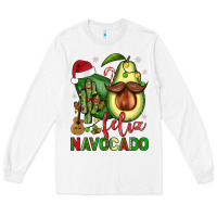 White feliz navocado avocado Long Sleeve Tee - JahusDesignShop