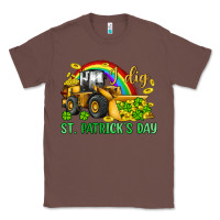 Chestnut i dig st patrick s day bulldozer Classic Tee - JahusDesignShop